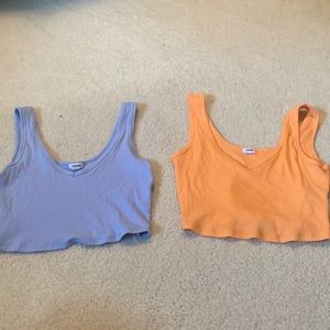 Garage crop tanks